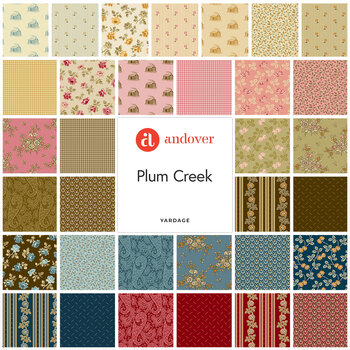 Plum Creek  Yardage by Little House on the Prairie for Andover Fabrics