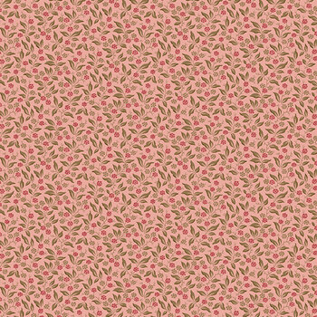 Plum Creek A-10692-E Lawn Rose by Little House on the Prairie for Andover Fabrics