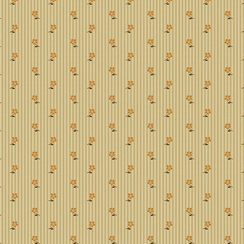Plum Creek A-10690-N Floret Oatmeal by Little House on the Prairie for Andover Fabrics