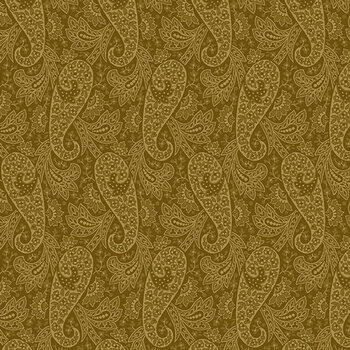 Plum Creek A-10686-N Formal Walnut by Little House on the Prairie for Andover Fabrics