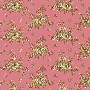 Plum Creek A-10684-E Caroline Rose by Little House on the Prairie for Andover Fabrics