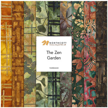 The Zen Garden  Yardage by Banyan Batiks for Northcott Fabrics