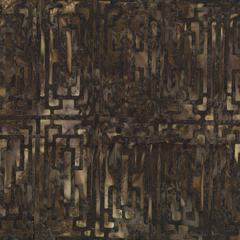 The Zen Garden 82303-36 Trellis Mocha by Banyan Batiks for Northcott Fabrics