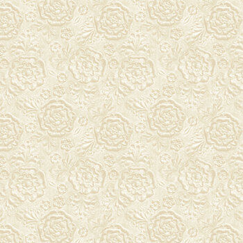 A Rose is a Rose R652224D-CREAM Tin Roof by The Smithsonian for Marcus Fabrics