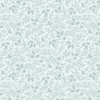A Rose is a Rose R652229D-SKY Leaf by The Smithsonian for Marcus Fabrics