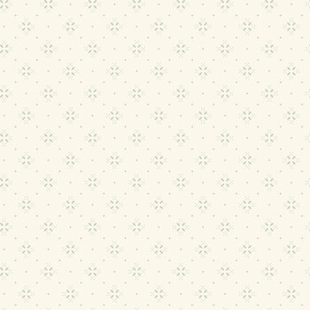 A Rose is a Rose R652231D-CREAM Dots and Cross by The Smithsonian for Marcus Fabrics