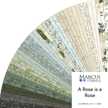 A Rose is a Rose  2.5" Strips The Smithsonian for Marcus Fabrics
