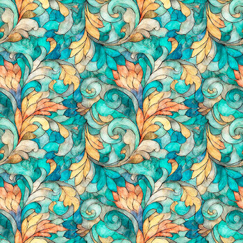 Moonlit Dreams 32378-Q Fairy Swirls by Morris Creative Group for QT Fabrics