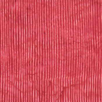 R2284 Stripe Batiks R2284-67 Flame by Hoffman Fabrics