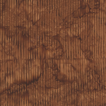 R2284 Stripe Batiks R2284-6 Brown by Hoffman Fabrics