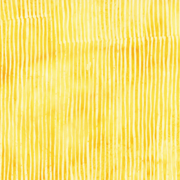 R2284 Stripe Batiks R2284-124 Lemon by Hoffman Fabrics