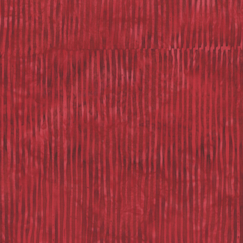 R2284 Stripe Batiks R2284-78 Scarlet by Hoffman Fabrics