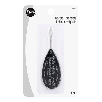 Dritz Needle Threaders Black 3 Count
