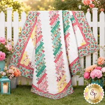  28th Floor Quilt Kit - Peony Blossoms