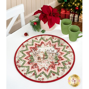 Point of View Folded Star Table Topper Kit - Christmas Magic