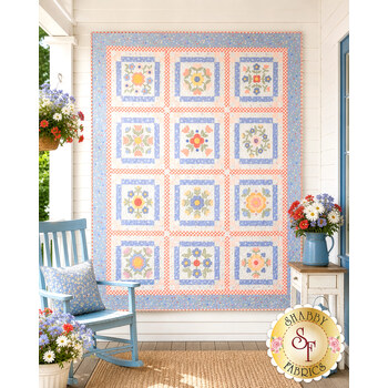  Baltimore Quilt Kit - Pastel Prairie