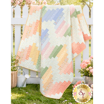  Ridiculously Easy Jelly Roll Quilt Kit - Pastel Prairie