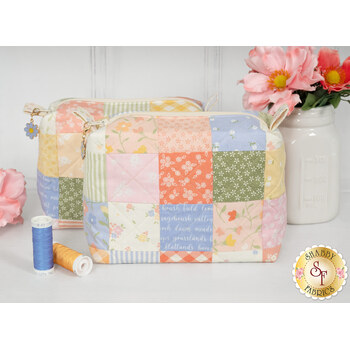  Mini-Charm Bag Kit - Pastel Prairie - Makes 2