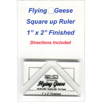 Flying Geese Ruler - 1" x 2" 