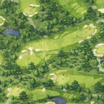 Tee Time Y4779-55 Multi by Clothworks