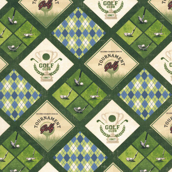 Tee Time Y4780-55 Multi by Clothworks