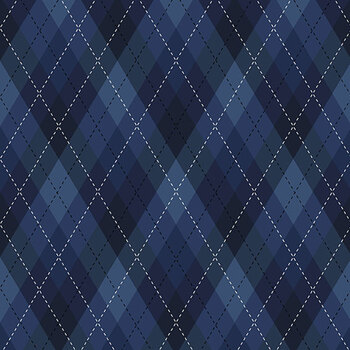 Tee Time Y4781-53 Navy Blue by Clothworks