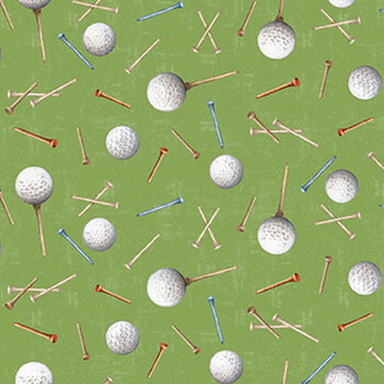 Tee Time Y4785-112 Light Forest by Clothworks