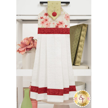  Hanging Towel Precut Kit - Elizabeth - White