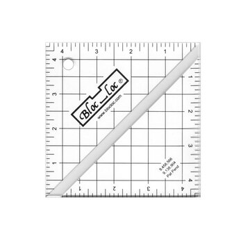 Half-Square Triangle Ruler - 4.5" Square