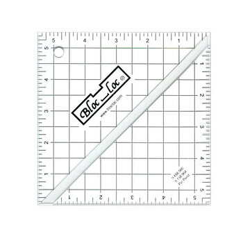 Half-Square Triangle Ruler - 5.5" Square