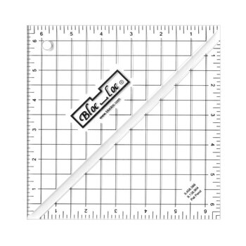 Half-Square Triangle Ruler - 6.5" Square