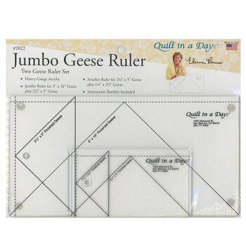 Jumbo Flying Geese Ruler Set
