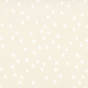 Starry RS4109-65 White On Natural by Ruby Star Society for Moda Fabrics