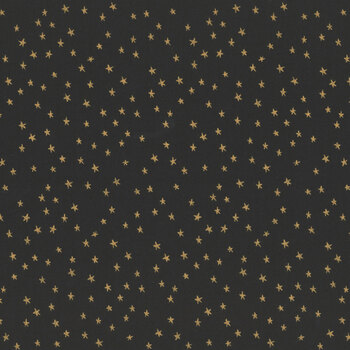 Starry RS4110-27M Mini Starry Black Gold by Ruby Star Society for Moda Fabrics