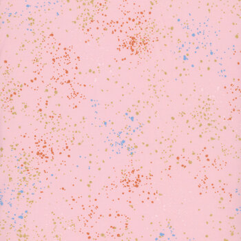 Speckled Metallic RS5027-37M Candy Pink by Ruby Star Society for Moda Fabrics