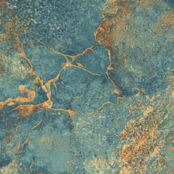 Stonehenge - Gradations 26756-68 Oxidized Copper by Linda Ludovico for Northcott Fabrics