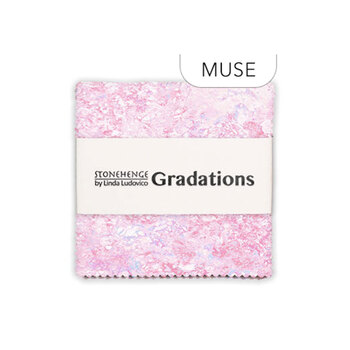 Stonehenge - Gradations  5" Squares Muse Linda Ludovico for Northcott Fabrics