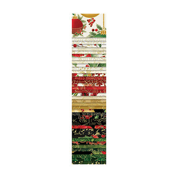 Christmas Wish Jingle Pop - Gold by Hoffman Fabrics