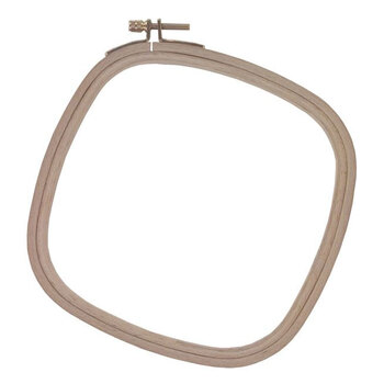 Wood Embroidery Hoop - 8" Square