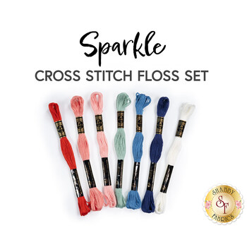 Sparkle Cross Stitch Floss Set