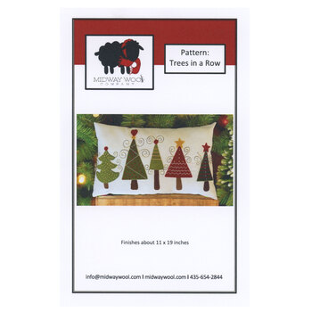 Trees In A Row Pillow Kit