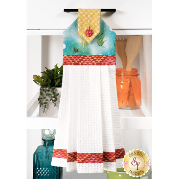  Hanging Towel Precut Kit - Desert Dreams - Blue