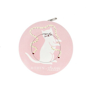 Tape Measure by Audrey Jeanne - White Cat