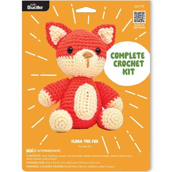 Flora The Fox Amigurumi Crochet Kit