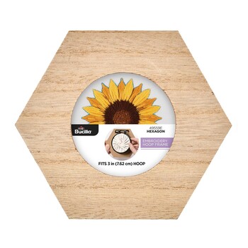 Bucilla Hoop Display - 3" Hexagon