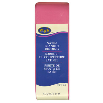Satin Blanket Binding - Berry Sorbet