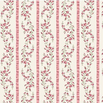 Juliette Y5153-42 Stripe Pink by Clothworks