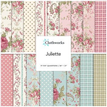 Juliette  Fat Quarter Bundle by Clothworks