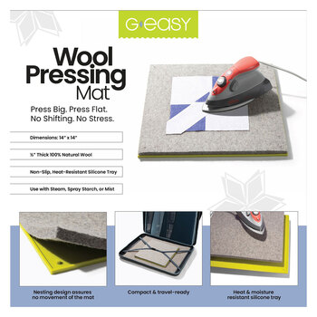 GEasy Wool Pressing Mat - 14" x 14"