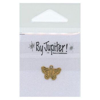 Lined Butterfly Charm By Jupiter 